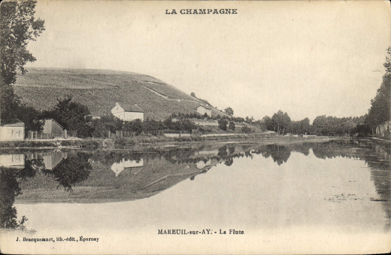 CPA Mareul sur Ay La Flute 