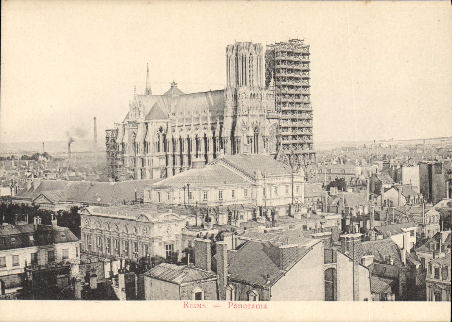 CPA Reims Panorama 