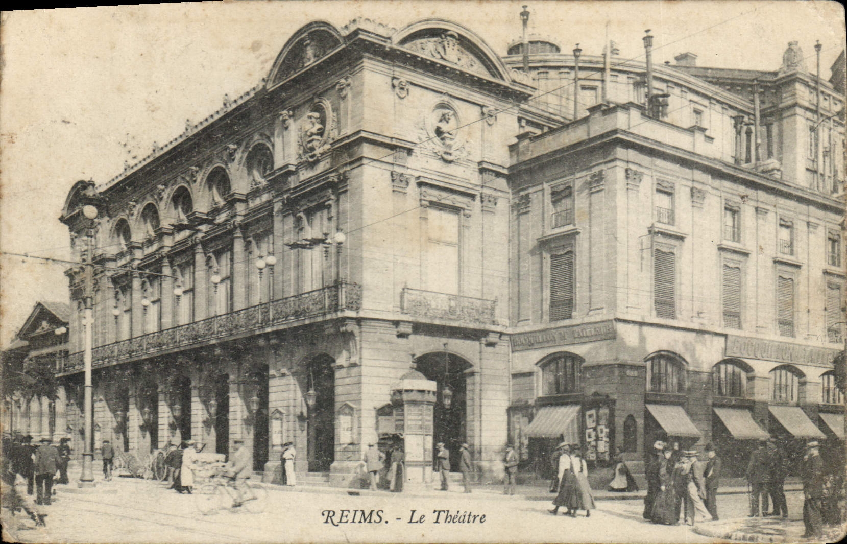 CPA Reims Le Theatre