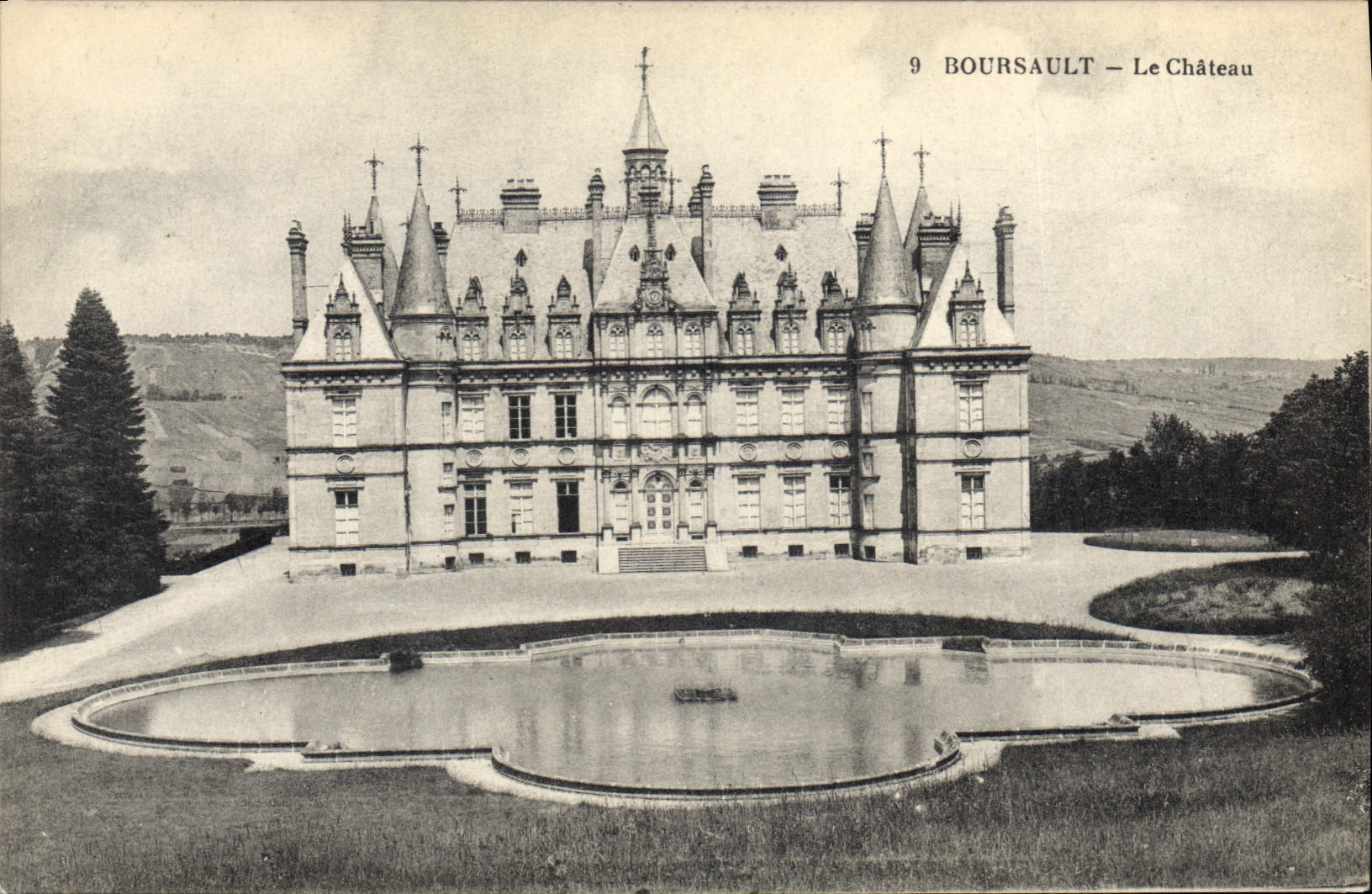 CPA Boursault Le Chateau 