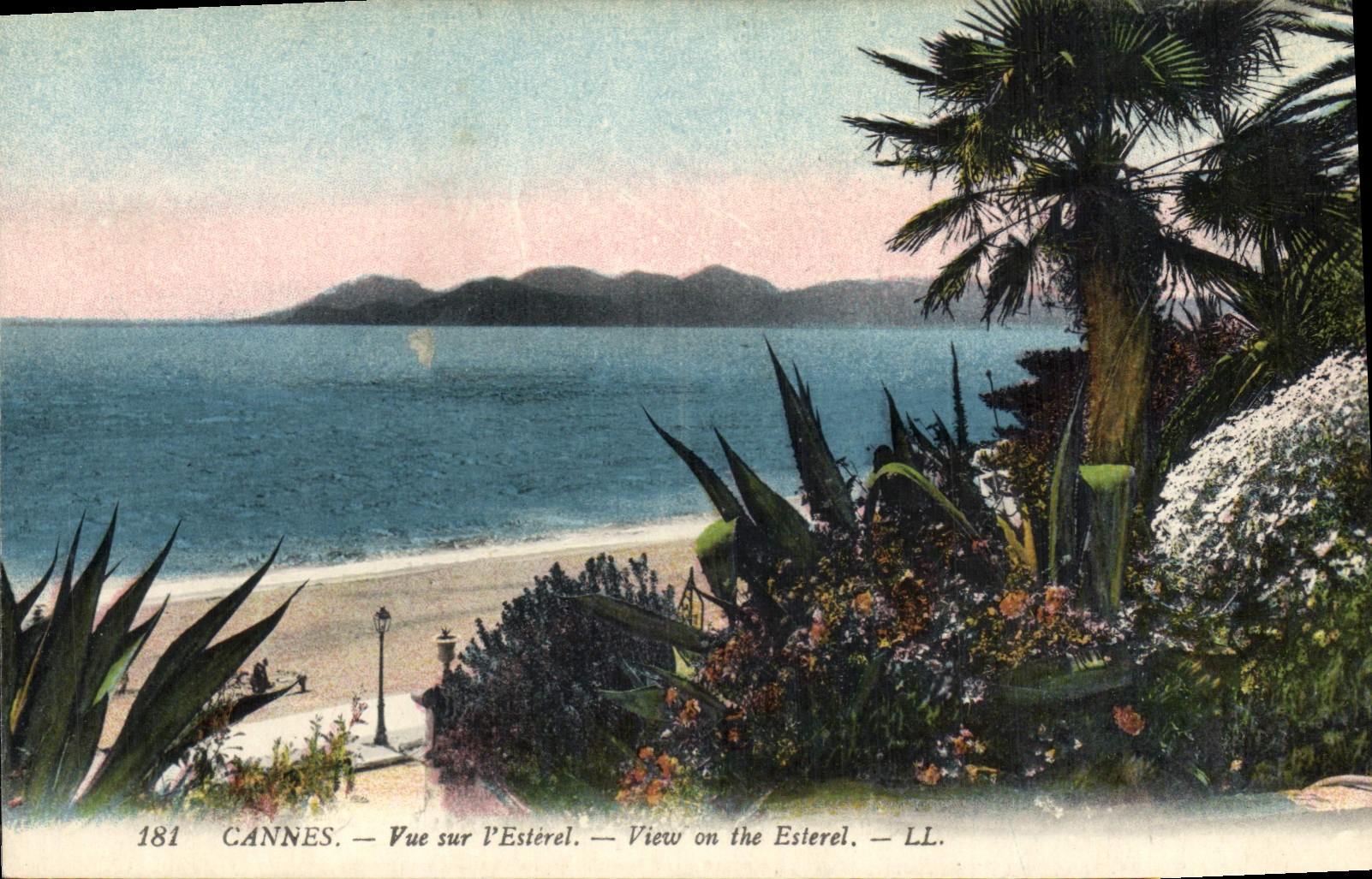 CPA Cannes Vue sur l'Esterel 