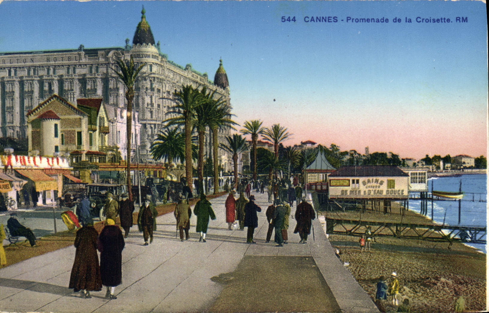 CPA Cannes Promenade de la Croisette 