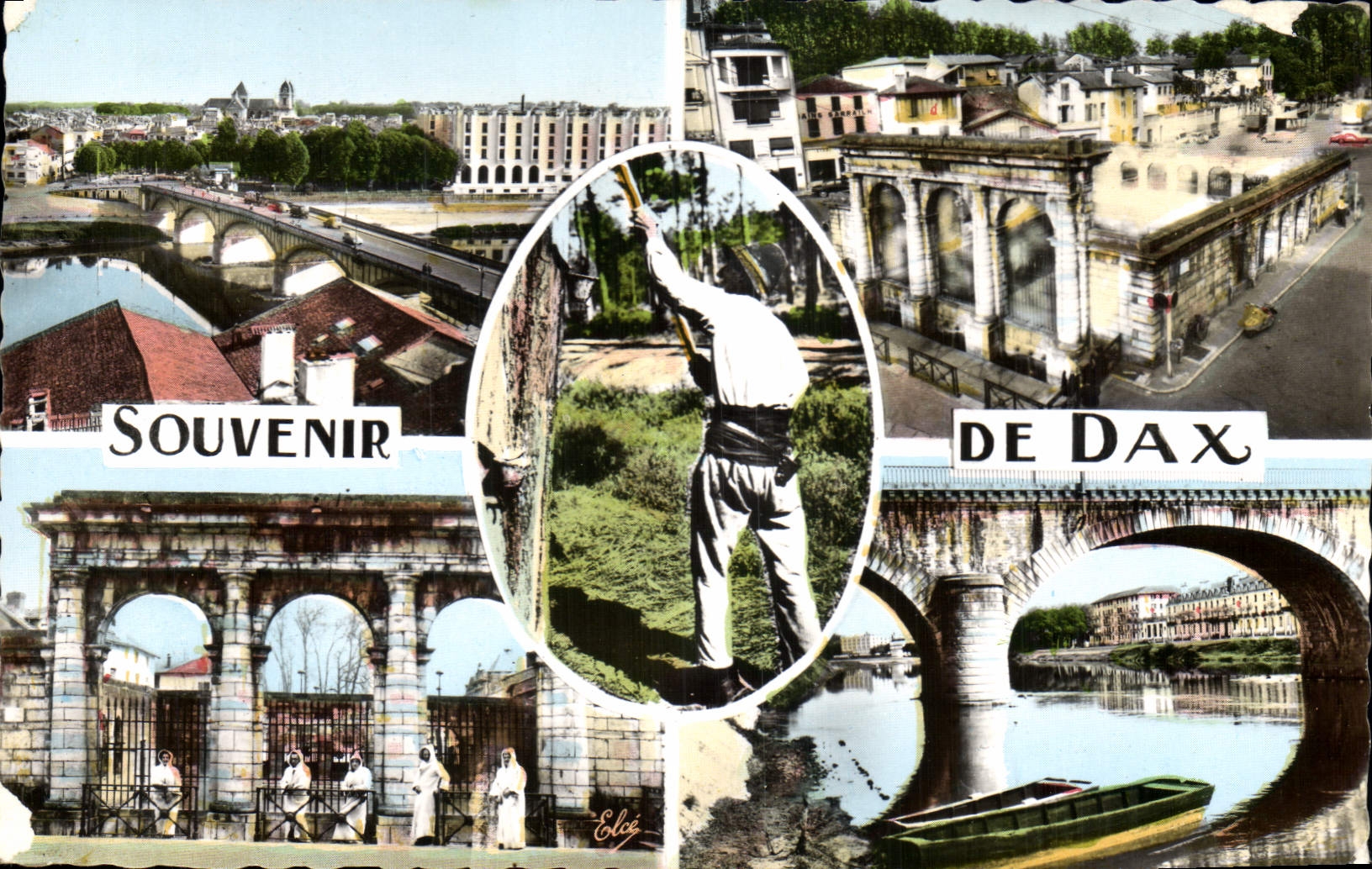 CPA Souvenir de Dax