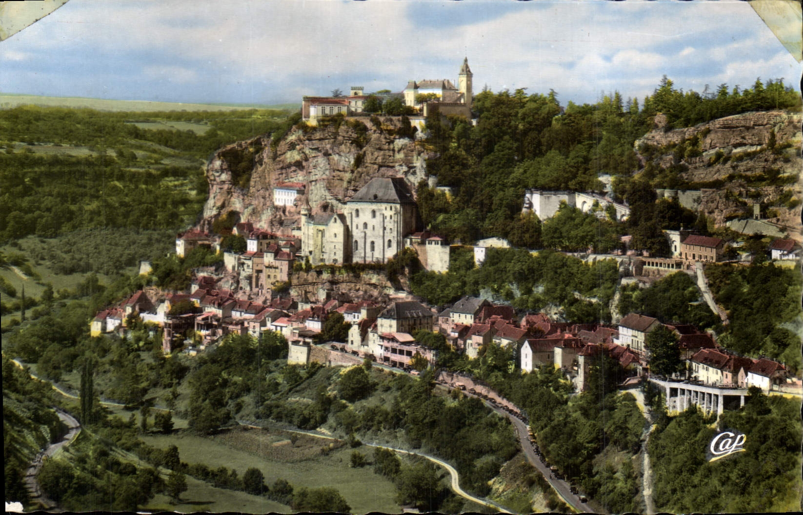 CPA Rocamadour Vue generale 