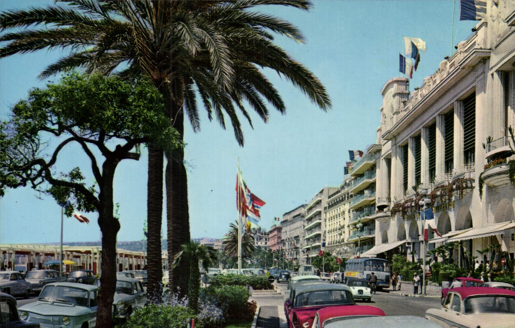 CPA Nice La Promenade Palais de la Mediterranee