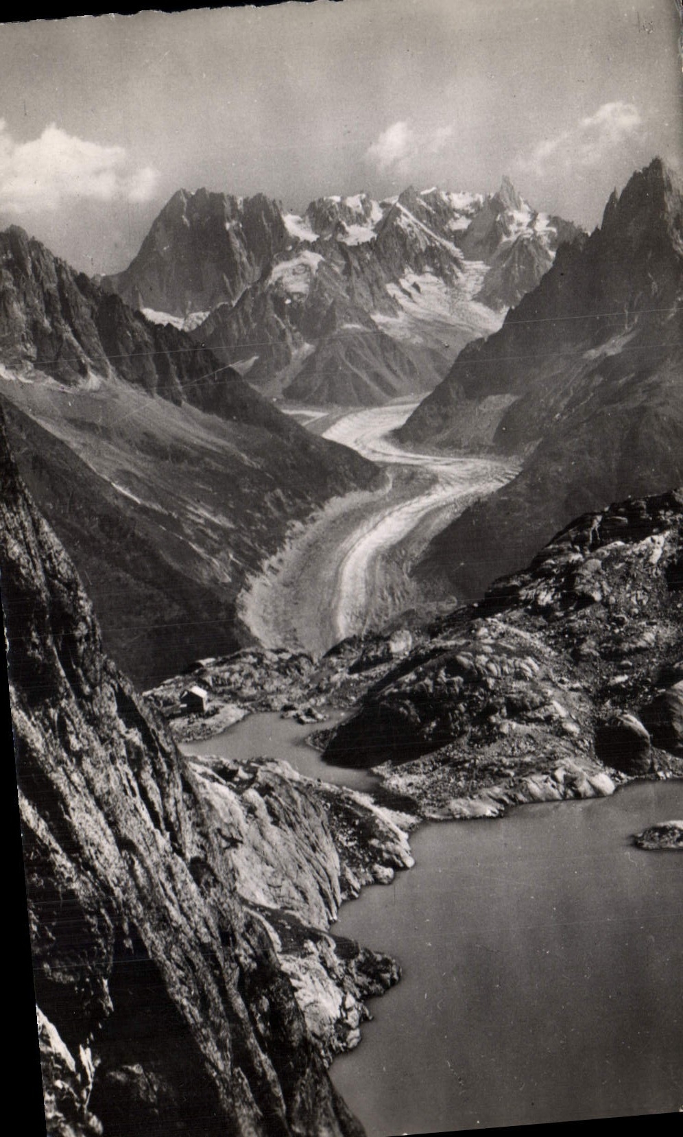 CPA Massif Du Mont Blanc La Blanc 2334 m 