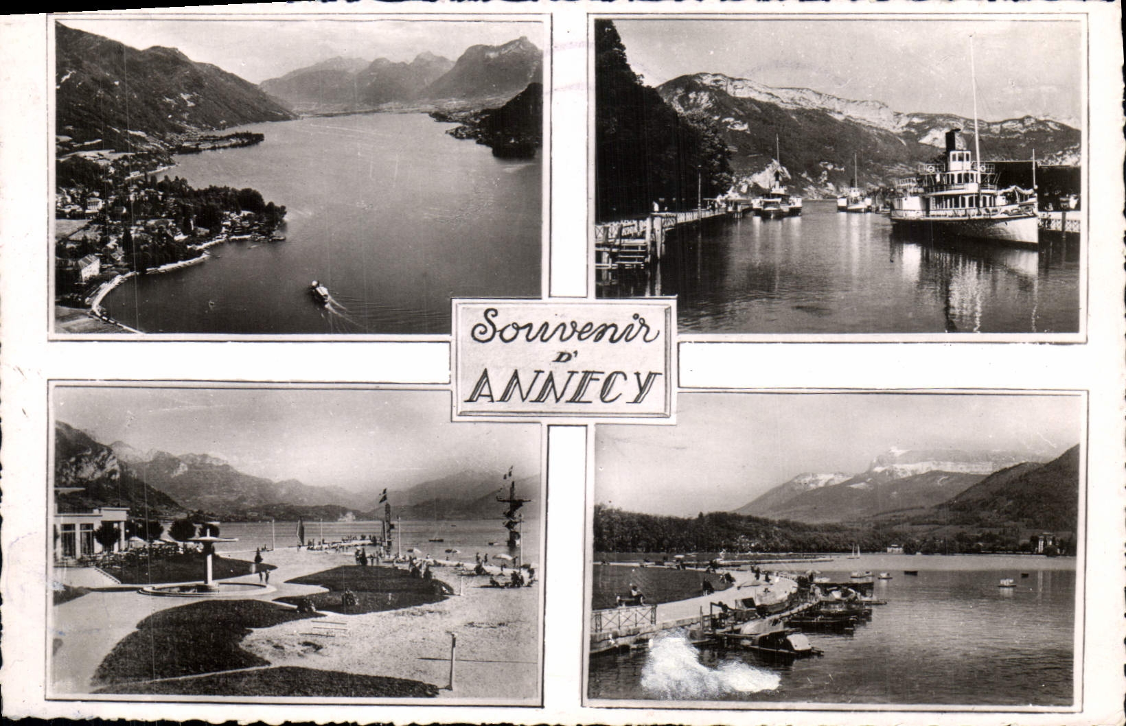 CPA Souvenir d'Annecy 