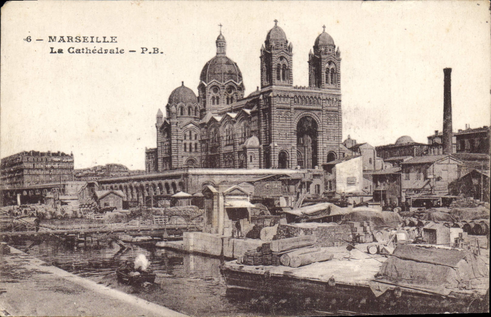 CPA Marseille Le Cathedrale 