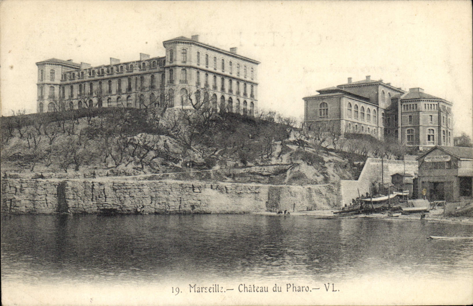 CPA Marseille Chateau du Pharo 