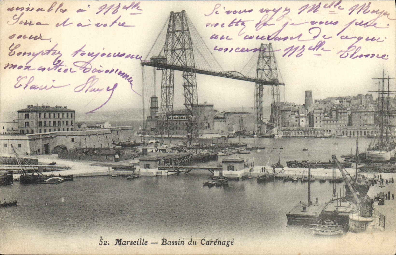 CPA Marseille Basin du Carenage