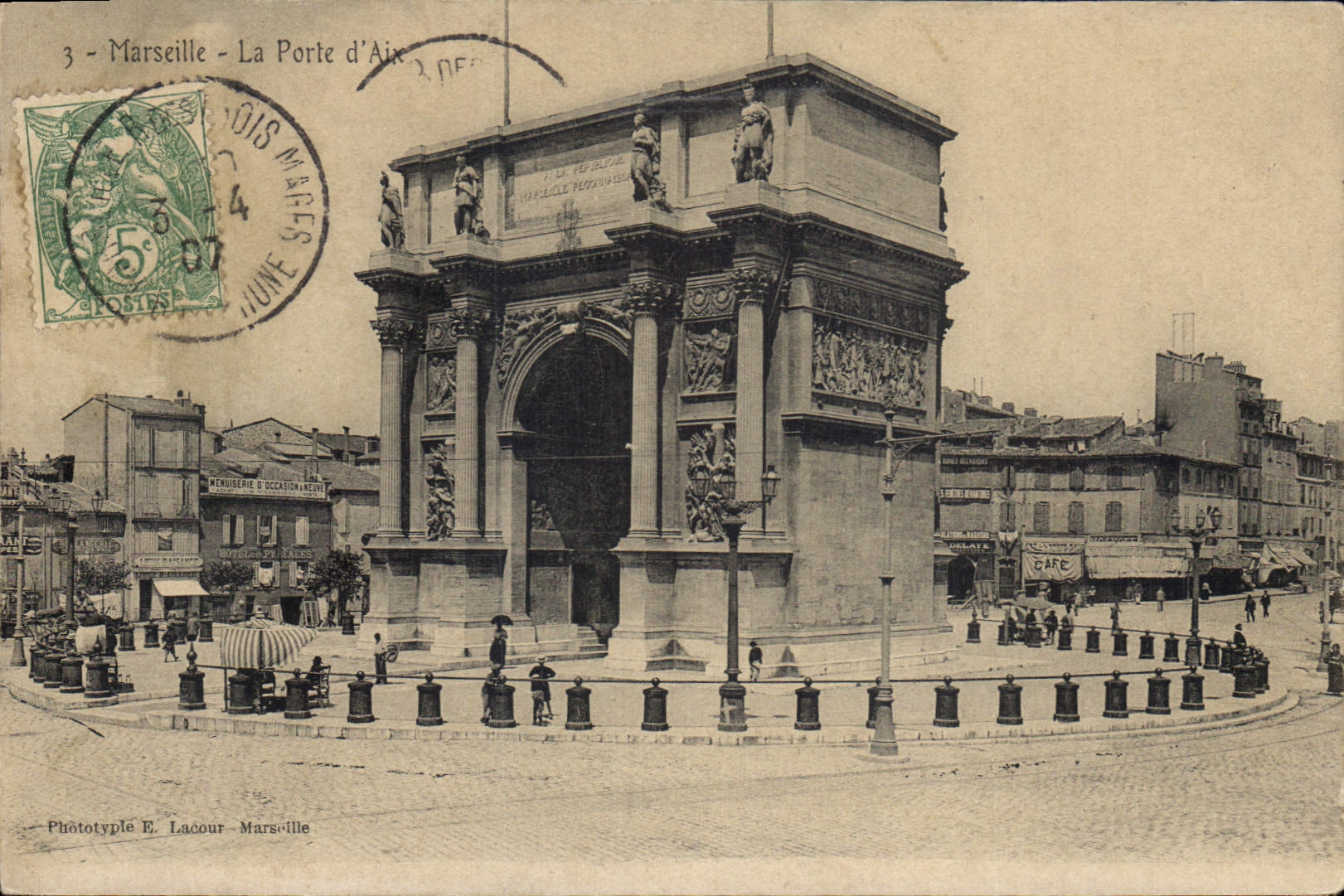CPA Marseille La Porte d'Aix 
