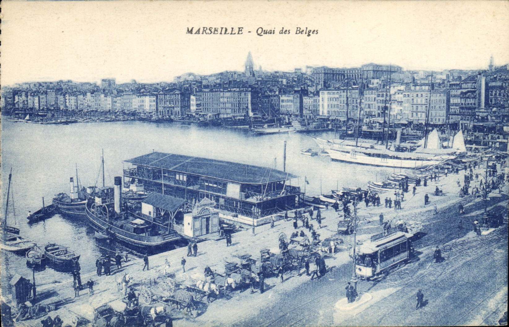 CPA Marseille Quai des Belges