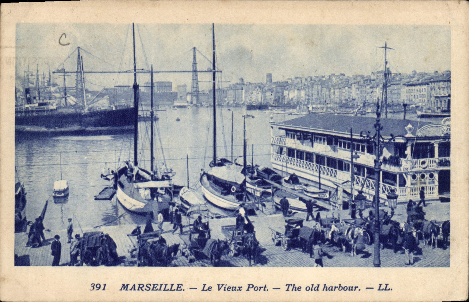CPA Marseille Le Vieux Port