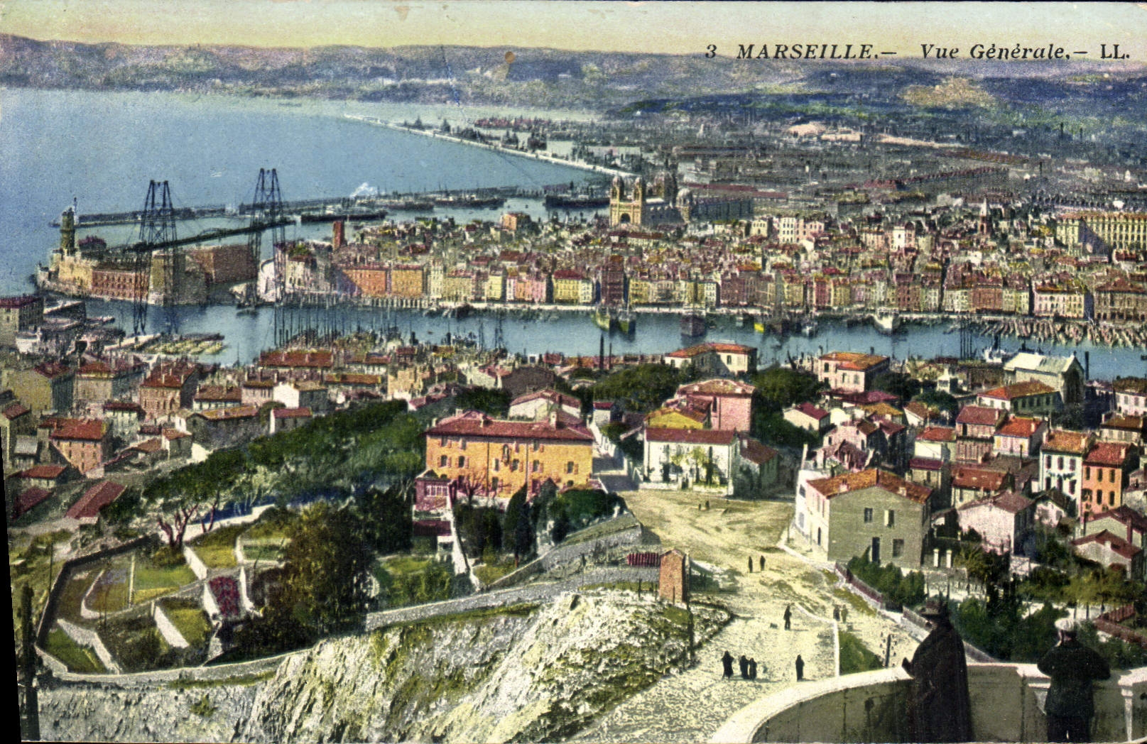 CPA Marseille Vue Generale 