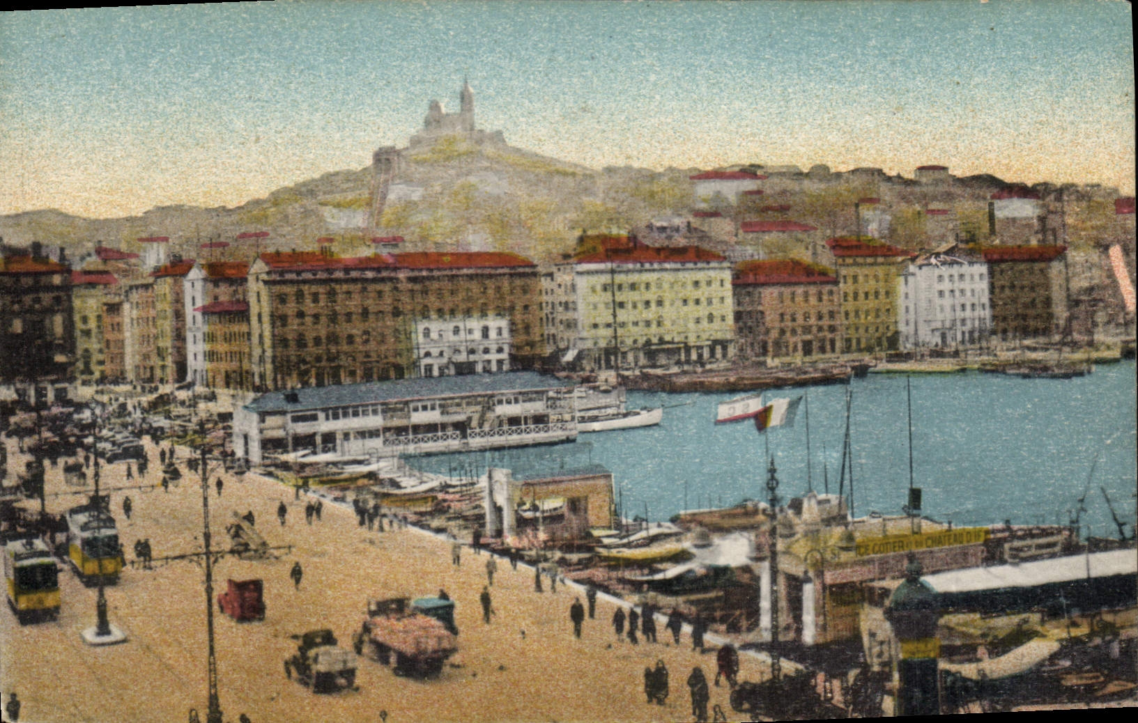 CPA Marseille Le Quai des Belges