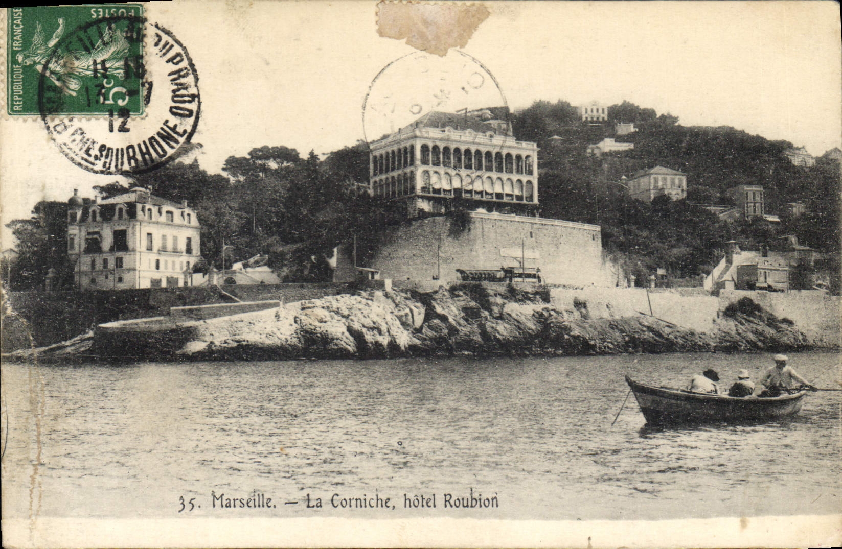 CPA Marseille La Corniche hotel Roubion