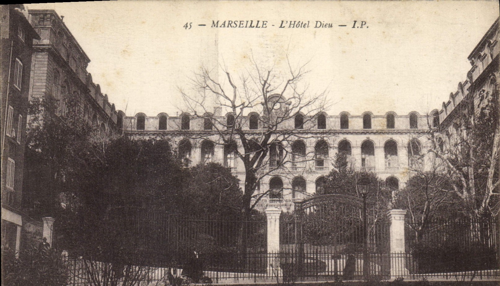 CPA Marseille L'Hotel Dieu 