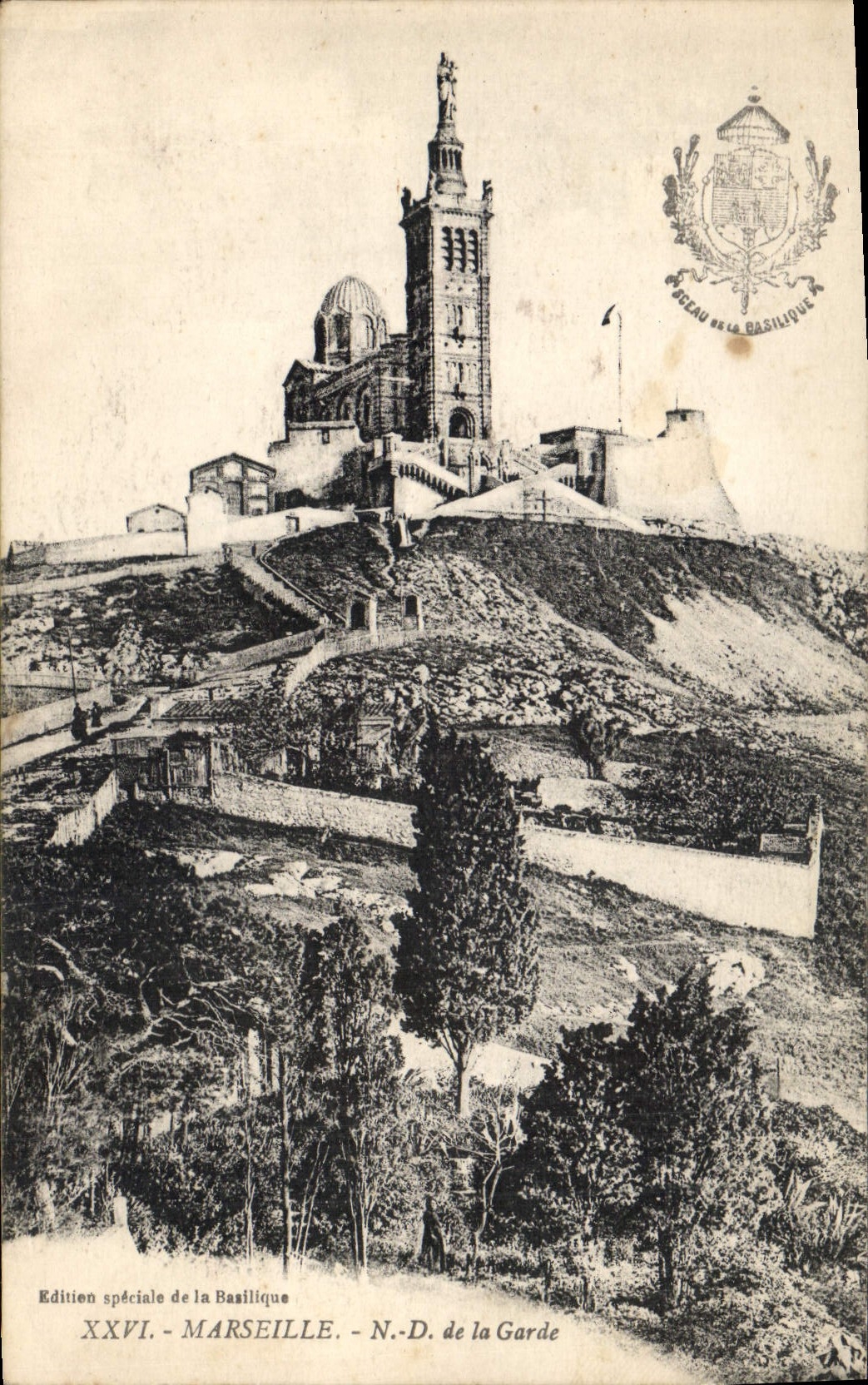 CPA Marseille ND de la Garde 