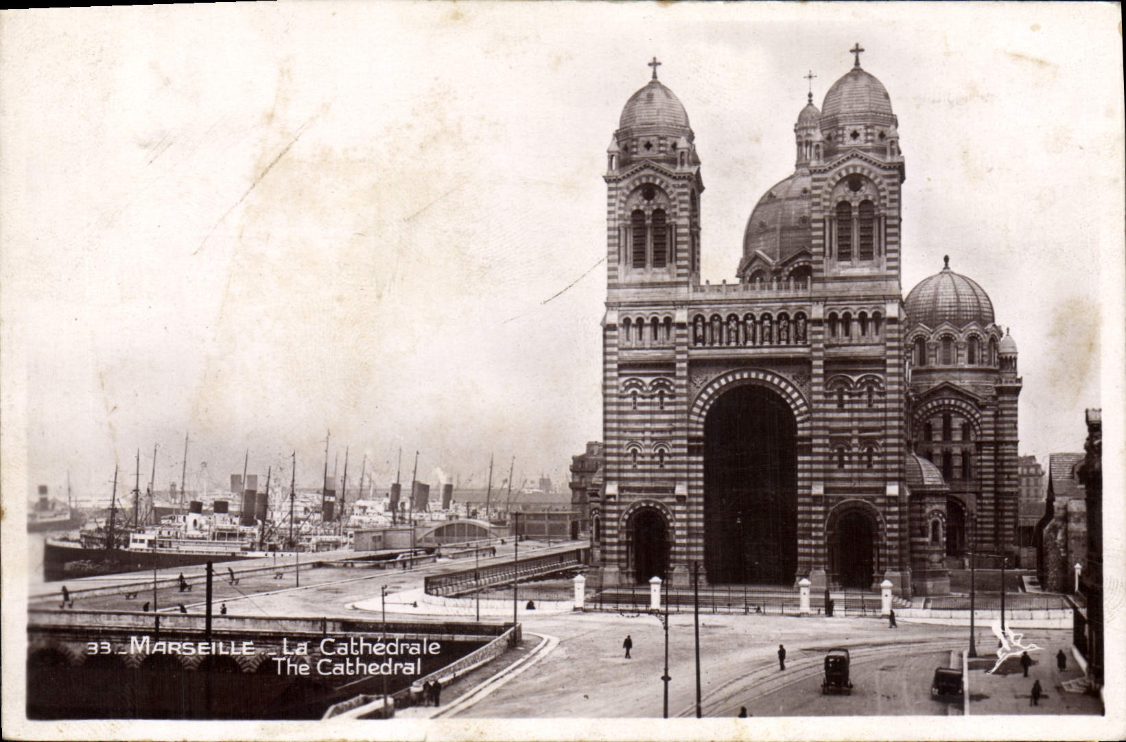 CPA Marseille La Cathedrale 