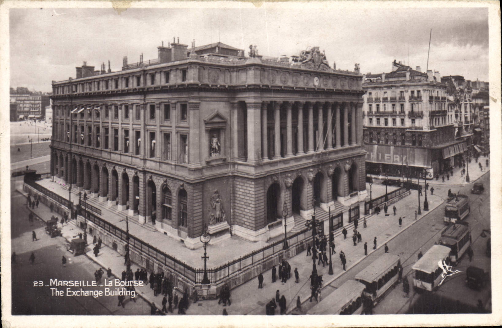 CPA Marseille La Bourse 