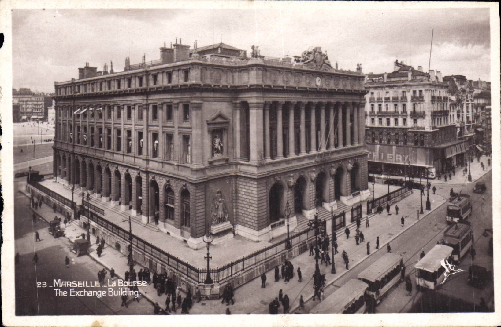 CPA Marseille La Bourse 