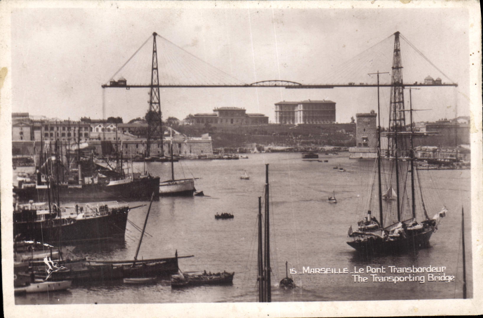 CPA Marseille Le Pont Transbordeur 