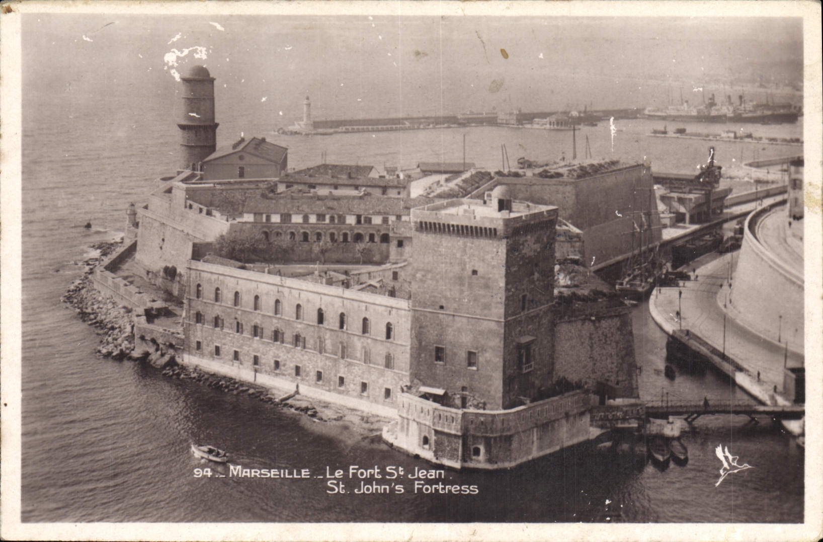 CPA Marseille Le Fort St Jean 