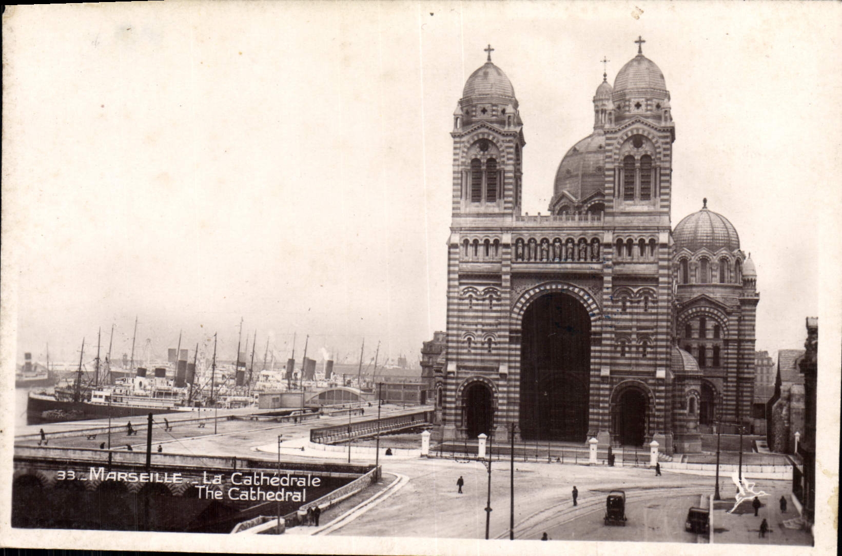 CPA Marseille La Cathedrale 