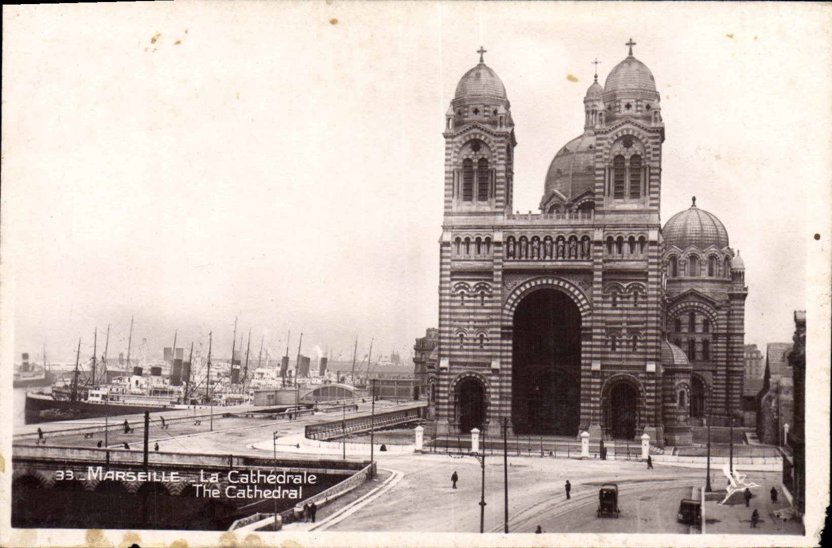 CPA Marseille La Cathedrale 