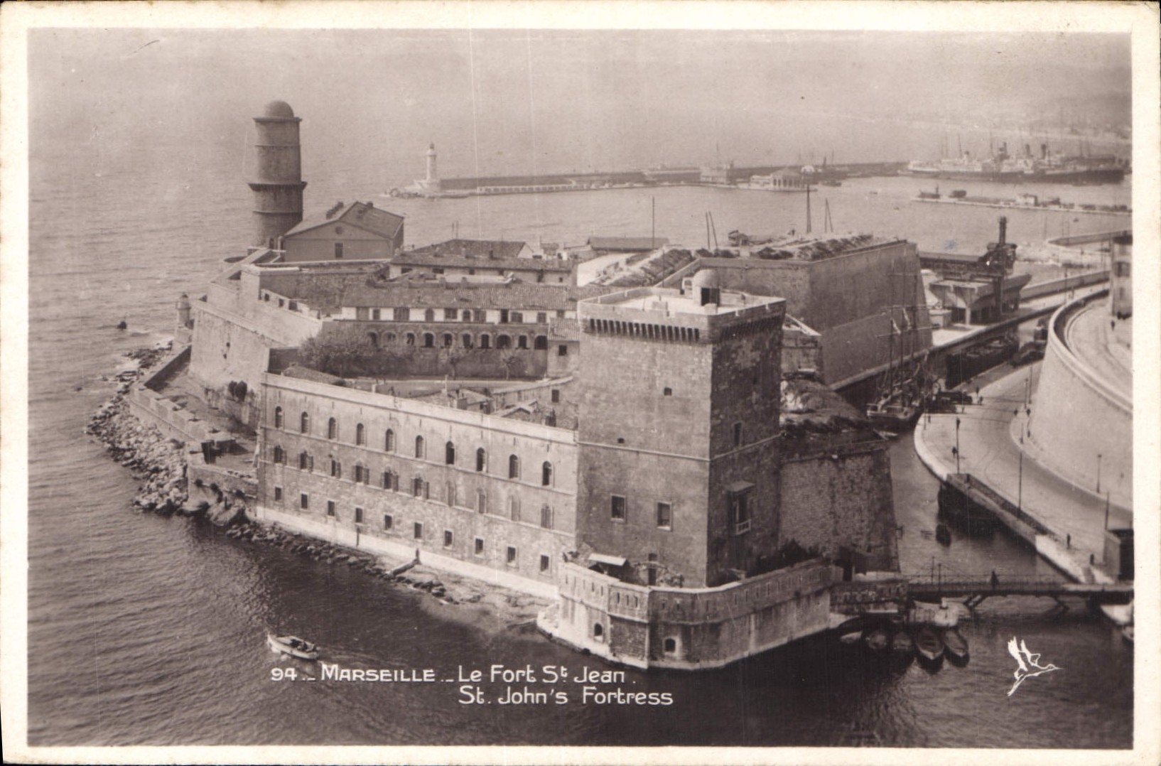 CPA Marseille Le Fort St Jean 