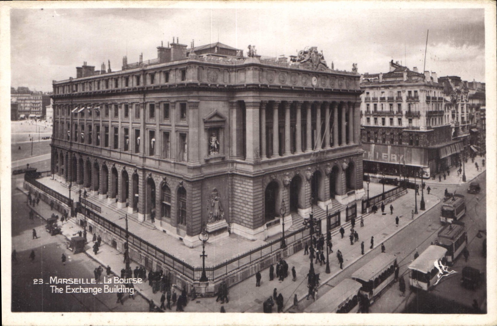 CPA Marseille La Bourse 