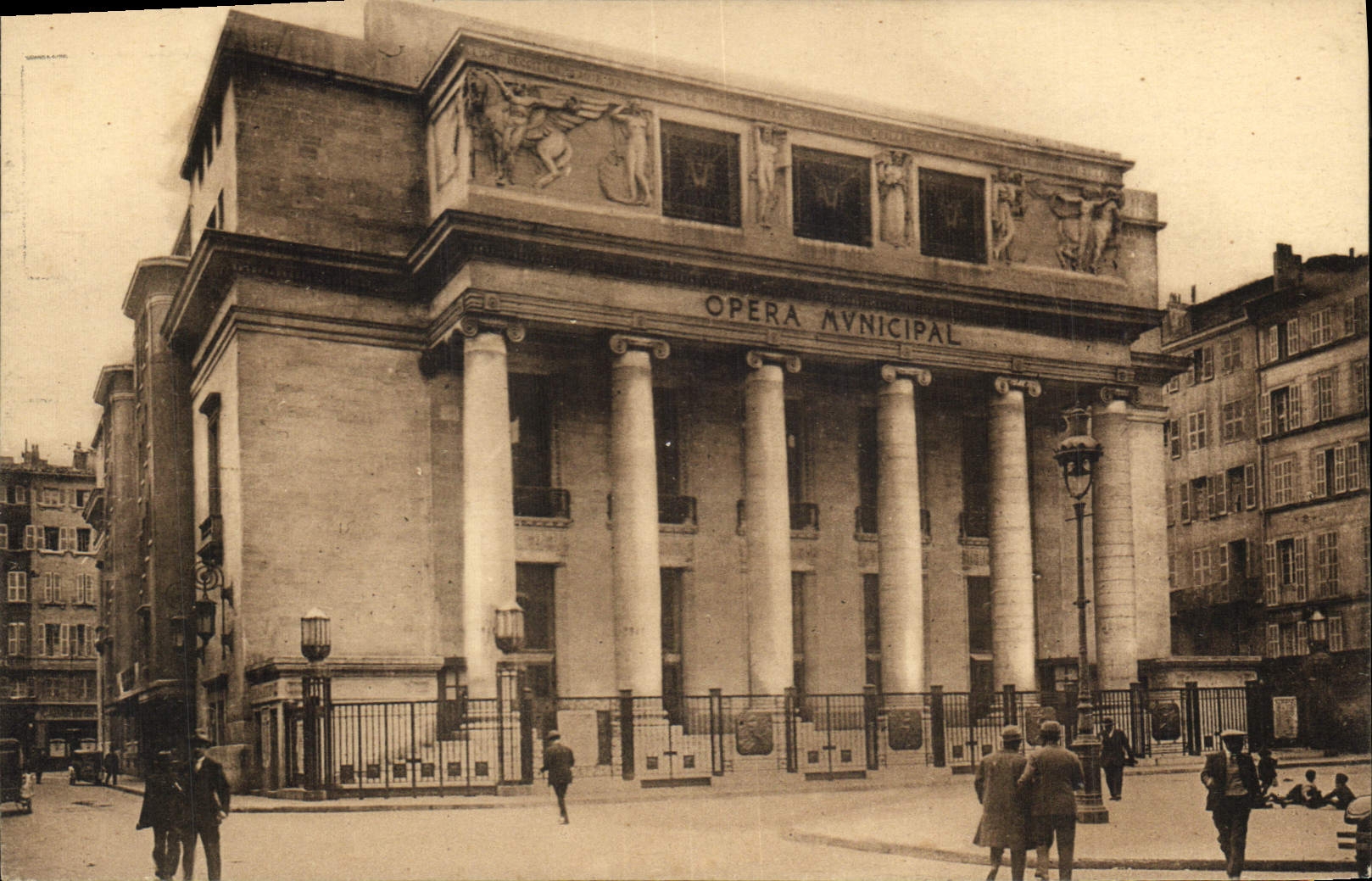 CPA Marseille L'Opera Municipal 