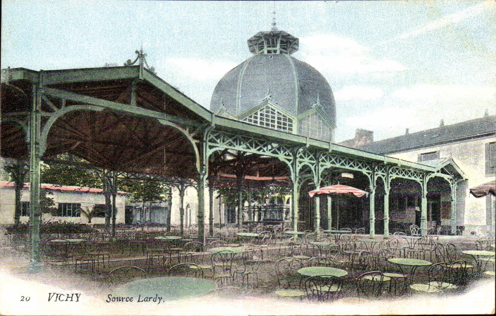 CPA Vichy Source Lardy 