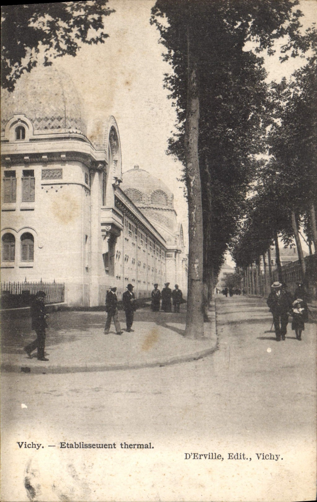 CPA Vichy Etablissement thermal 