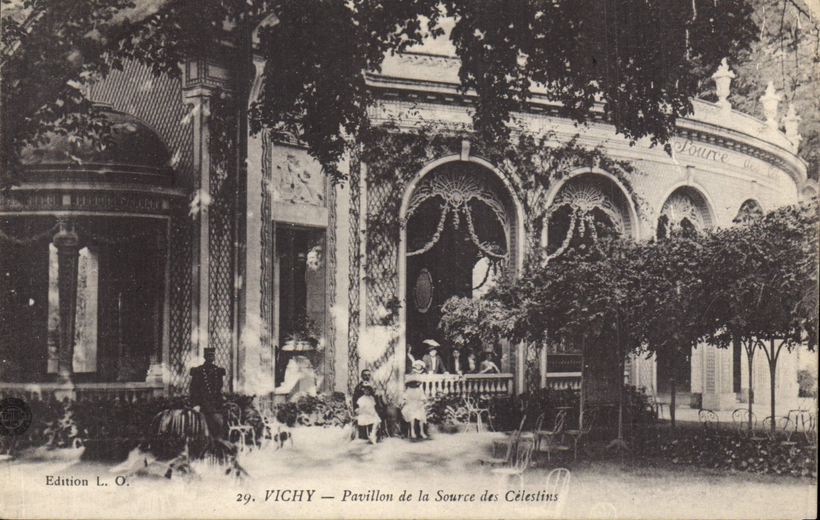 CPA Vichy Pavillon de la Source des Celestins 