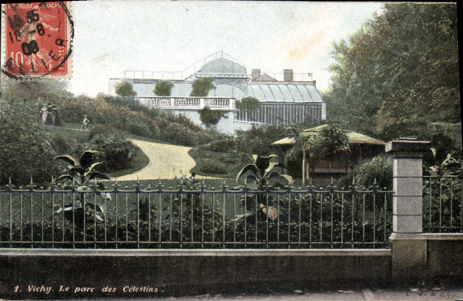 CPA Vichy Le Parc des Celestins 