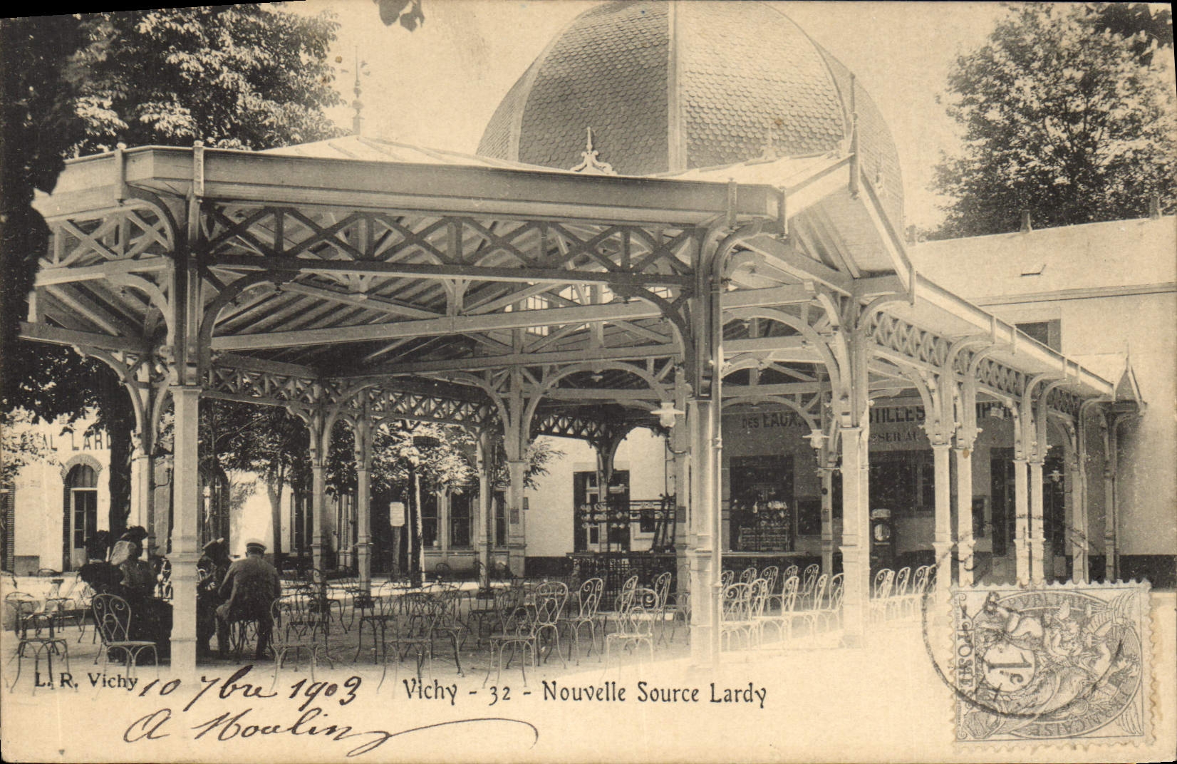 CPA Vichy Nouvelle Source Lardy 