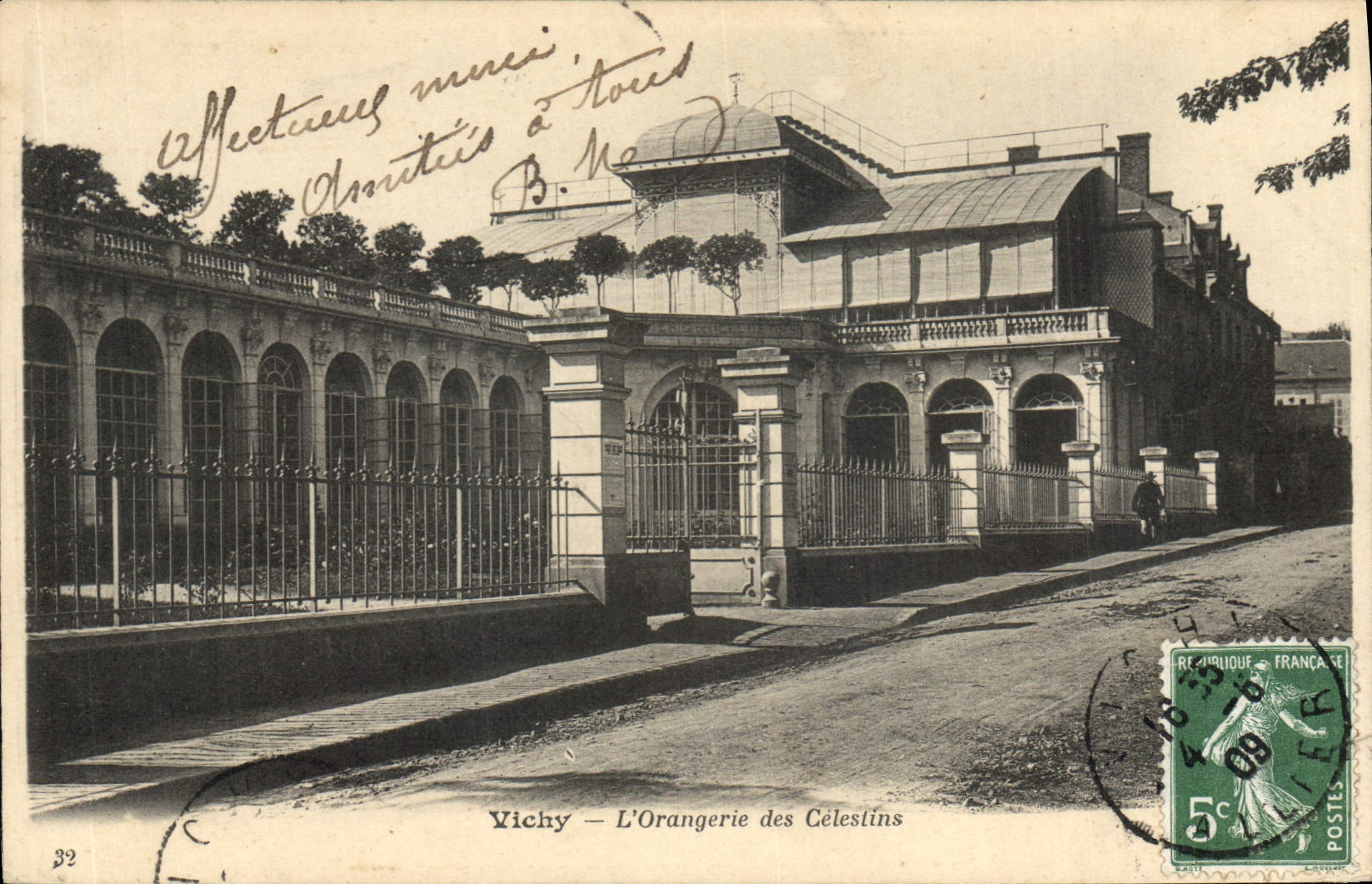CPA Vichy L'Orangerie des Celestins 