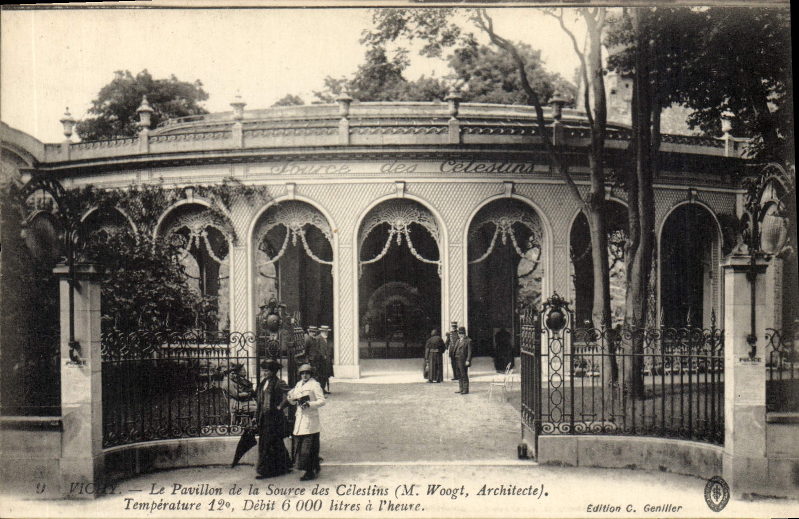 CPA Vichy Le Pavillon de la Source des Celestins 