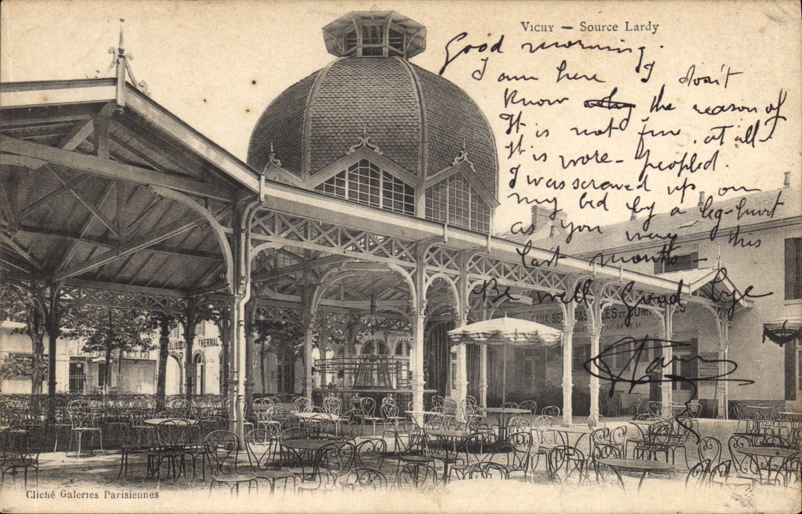 CPA Vichy Source Lardy 