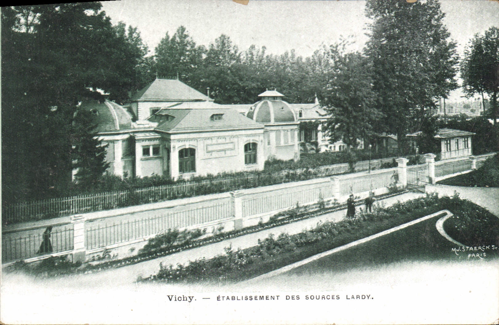 CPA Vichy Etablissement des Sources Lardy 