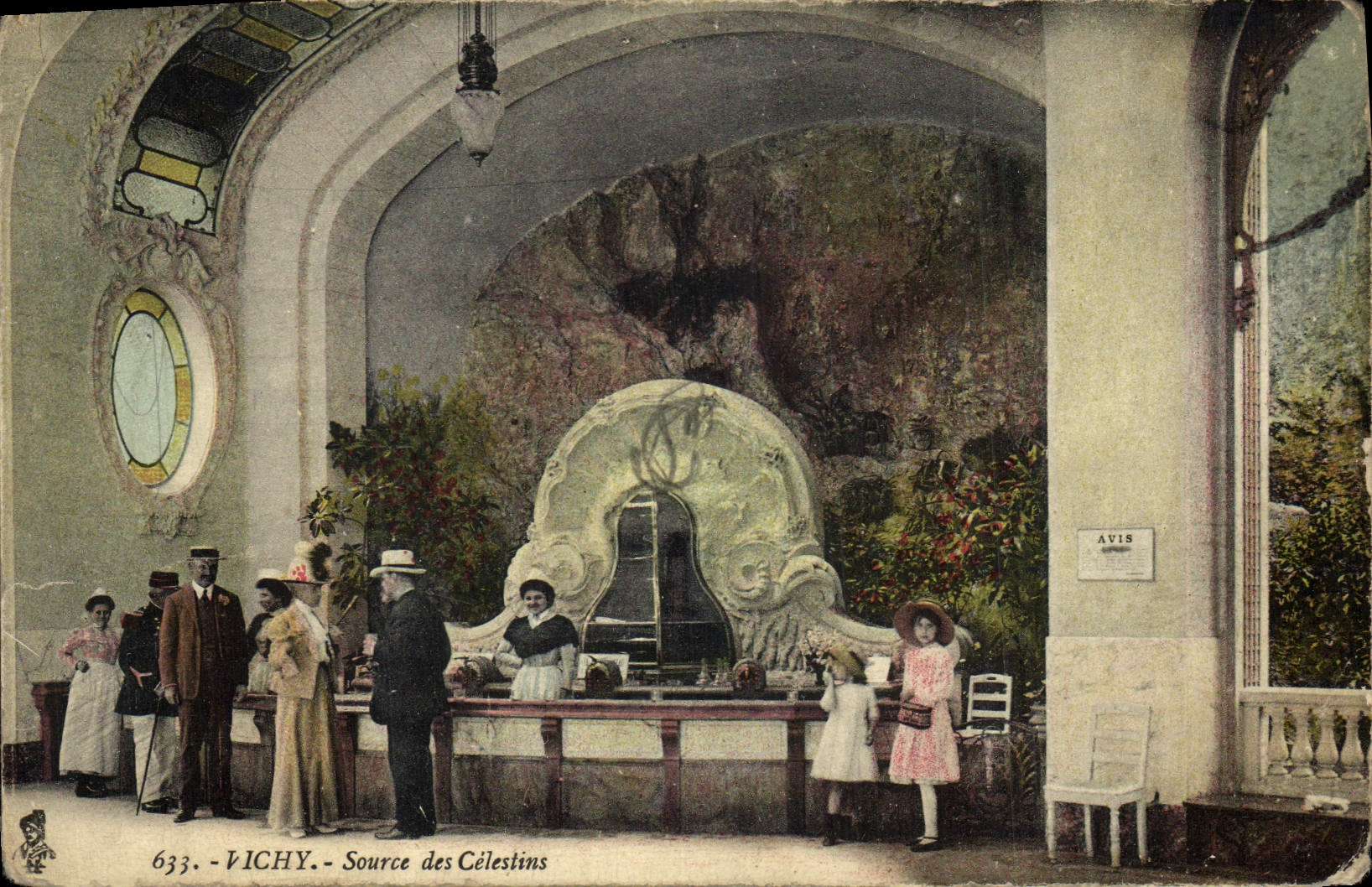 CPA Vichy Source des Celestins 