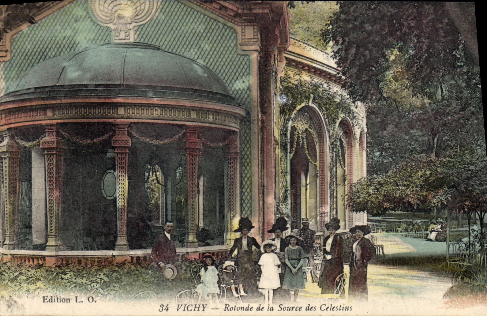 CPA Vichy Rotonde de la Source des Celestins 
