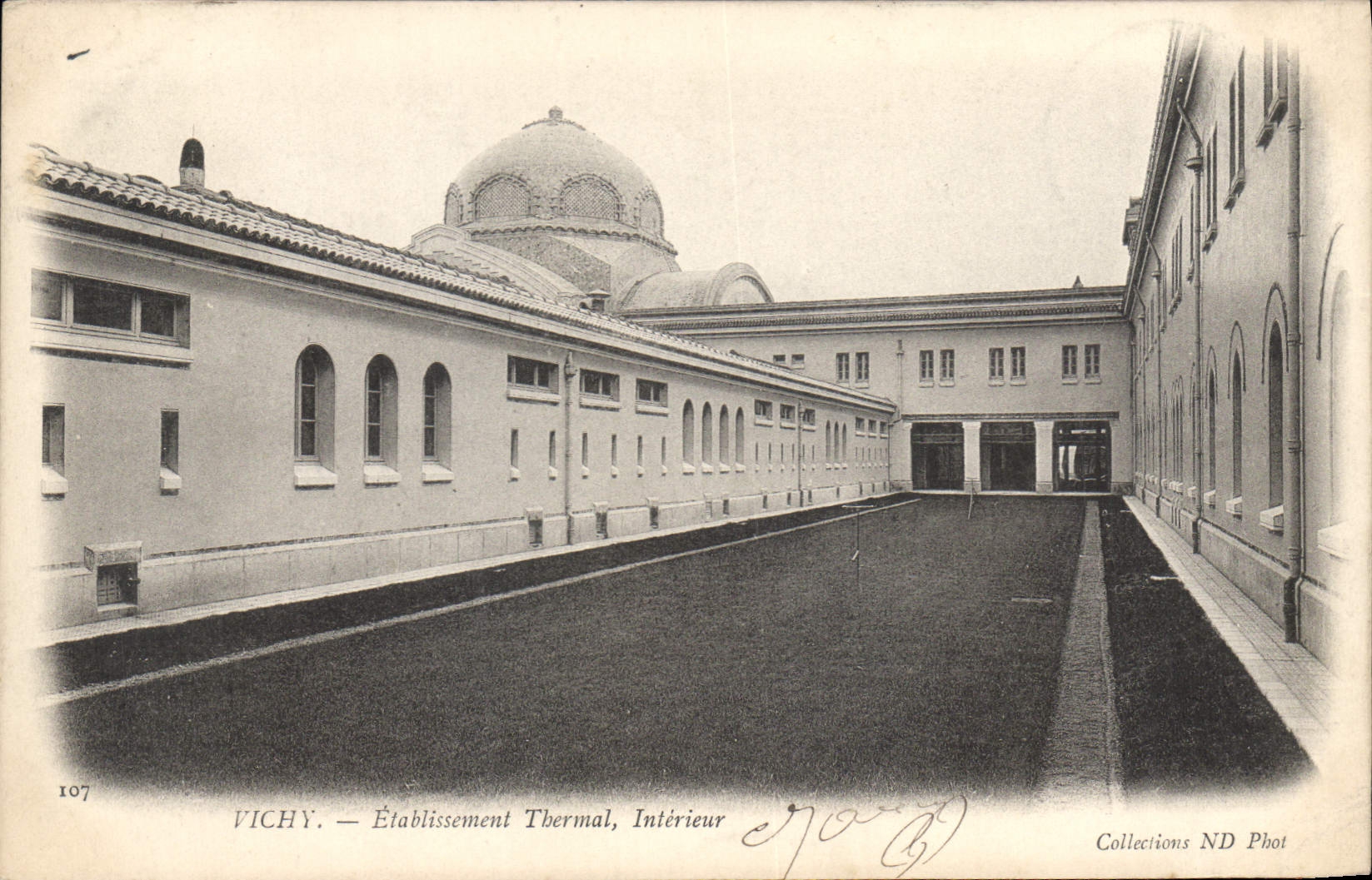 CPA Vichy Etablissement Thermal Interieur 