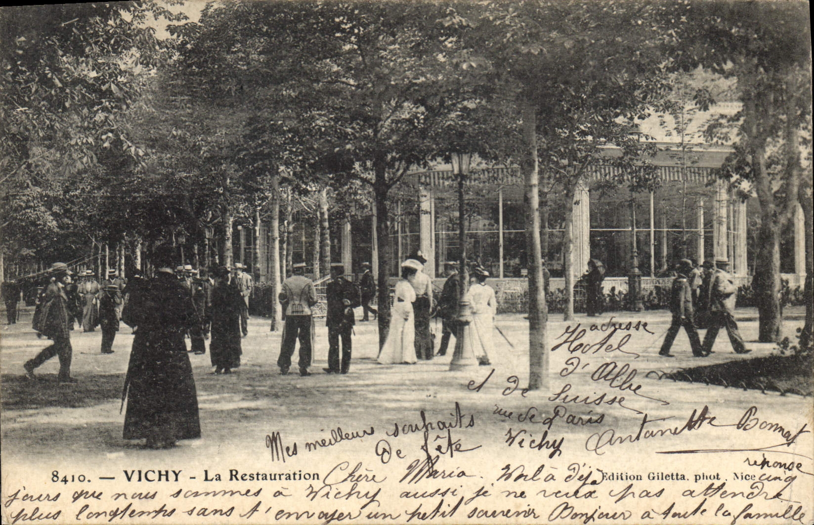 CPA Vichy La Restauration 