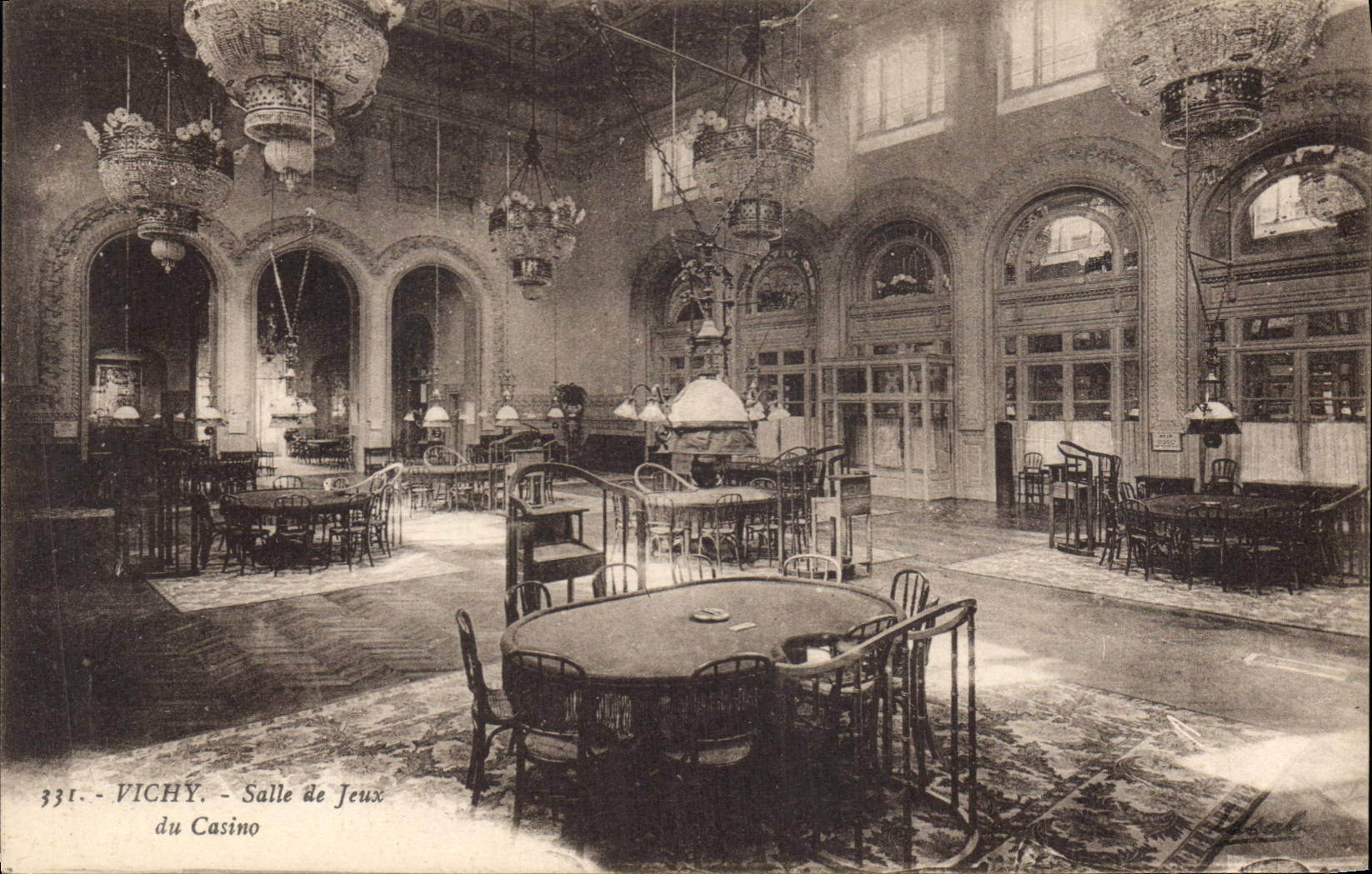 CPA Vichy Salle de Jeux du Casino 