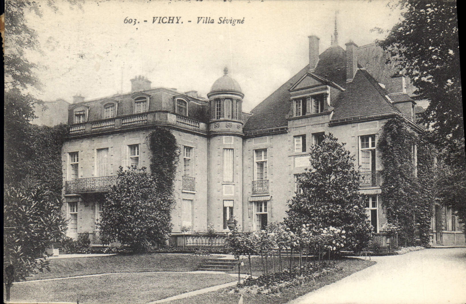 CPA Vichy Villa Sevigne 
