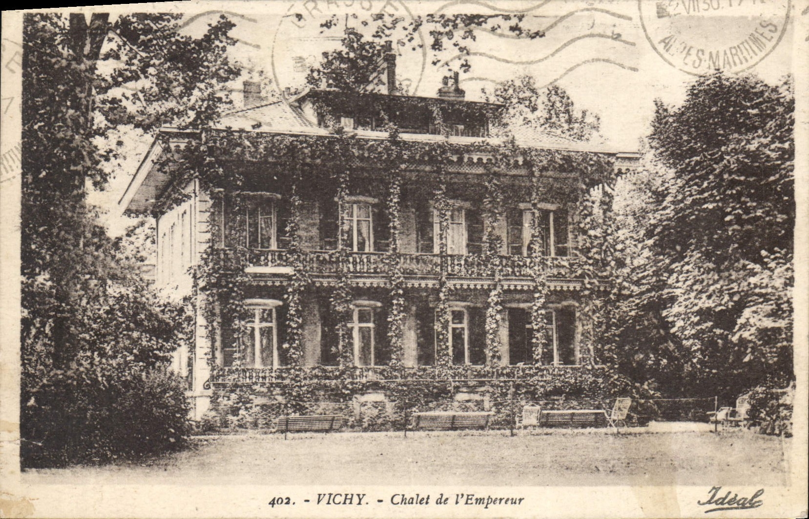 CPA Vichy Chalet de l'Empereur 