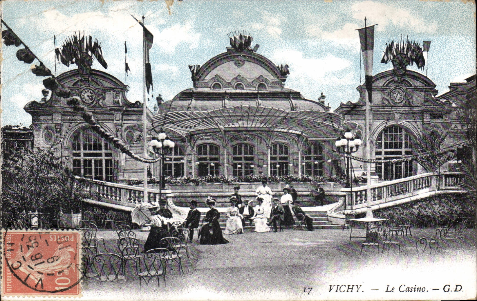 CPA Vichy Le Casino 