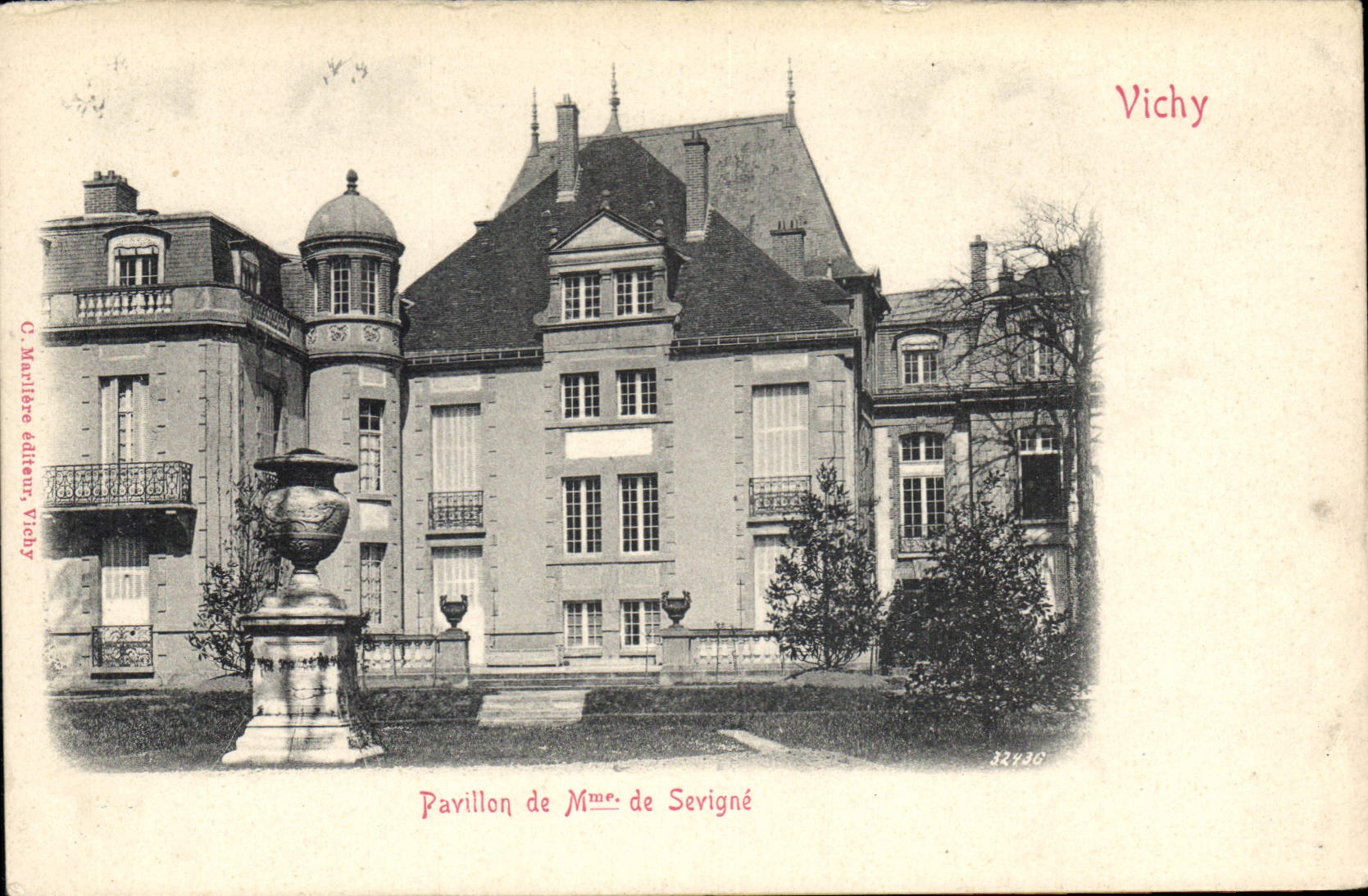 CPA Vichy Pavillon de Mme De Sevigne 